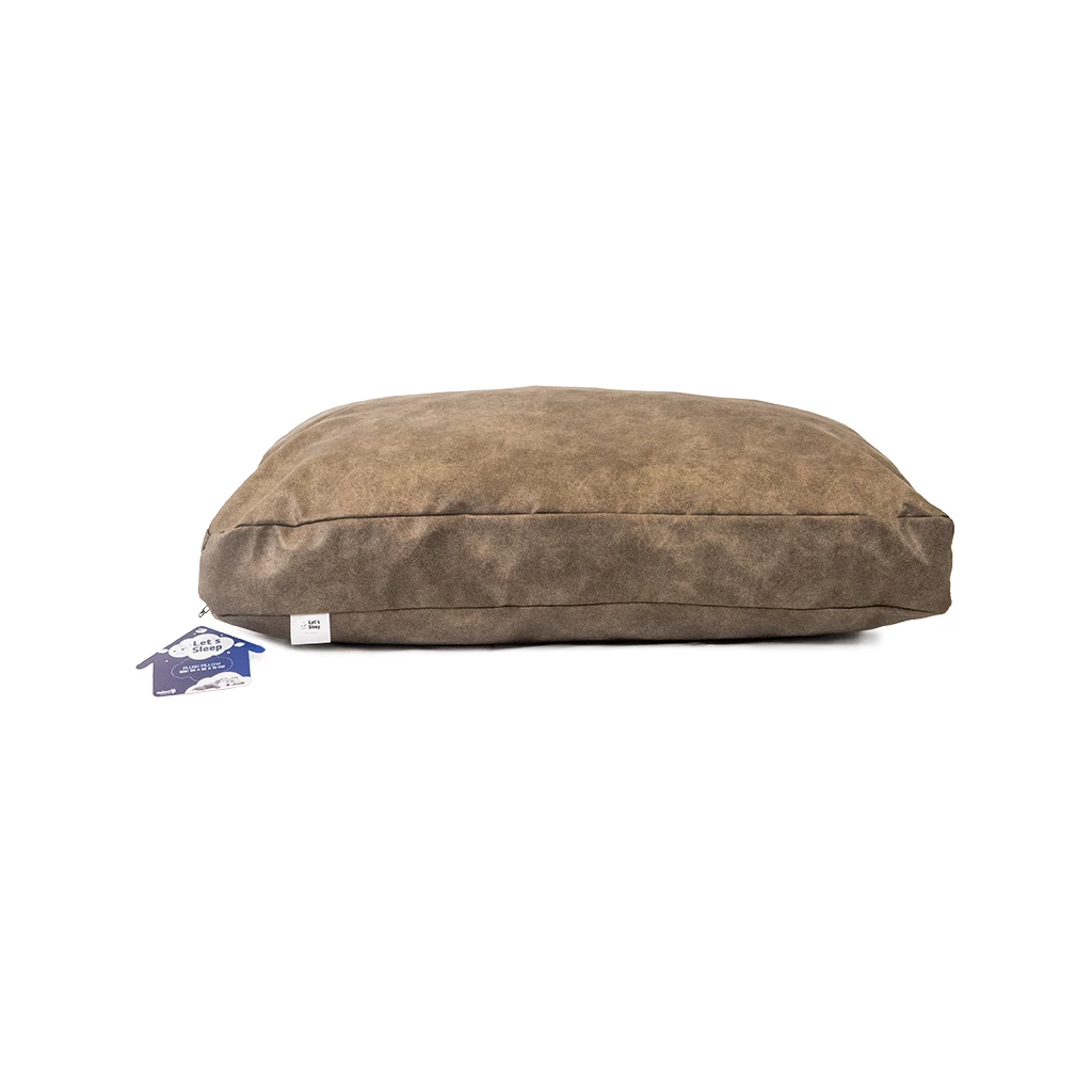 Let's Sleep Plush Pillow Hondenkussen Taupe