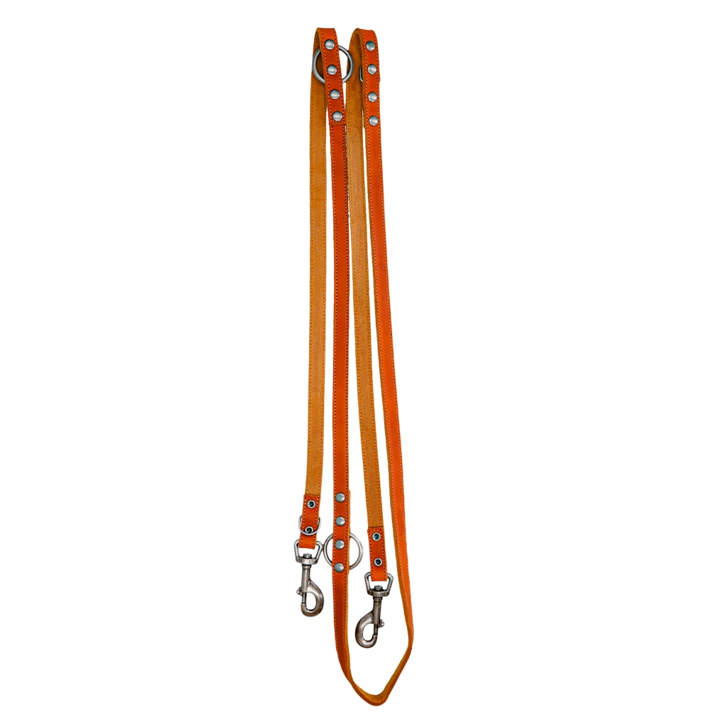 Spotted! Pro Leren Trainingslijn Cognac 250 cm